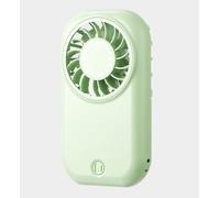 Portable Mini Handheld Turbo Fan,58g Compact Pocket Fan,5 Speeds Strong Cool Wind,USB-C Recharge Small Personal Hand Fans for Travel Cruise Concerts Hiking Sports Kids Men Women Makeup & Lash (Green)