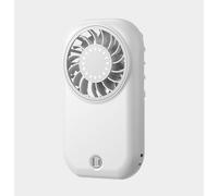 Portable Mini Handheld Turbo Fan,58g Compact Pocket Fan,5 Speeds Strong Cool Wind,USB-C Rechargeable Small Personal Hand Fans for Travel Cruise Concerts Hiking Sports Men Women Makeup & Lash (White)