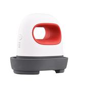 Portable Mini Heat Press Machine T-Shirt Printing DIY Easy Heating Transfer Press Iron Machines for Clothes Bags Hats Easy DIY(Rosso)