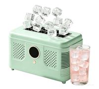 Portable Mini Ice Maker Compact Desktop Ice Maker | Makes 16 ice cubes in 15 minutes Compact and portable Energy efficient and quiet | Multiple power supply options