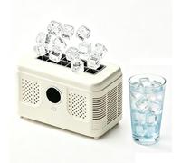 Portable Mini Ice Maker Compact Desktop Ice Maker | Makes 16 ice cubes in 15 minutes Compact and portable Energy efficient and quiet | Multiple power supply options