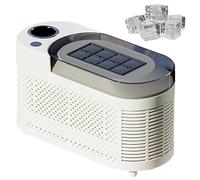 Portable Mini Ice Maker Machine, Produces Clear Ice Cubes in 10 Minutes, Low Noise, Energy Efficient, Easy to Clean for Home, Camping, RV, Car