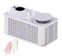 Portable Mini Ice Pop Maker Machine, Mini Ice Maker with 2 Popsicles in 25 Minutes, Includes 4 Sticks, Homemade Ice Cream Popsicle Make for Home, Car, Camping, Office purple only home use