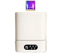 Portable Mini Laundry Machine - Half Automatic Washer for Socks and Baby Clothes - Ideal for Camping and RV Use with 3 Deep Cleaning Modes