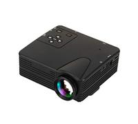 Portable Mini LED Projector HD 4K 3D Video Home Theater Cinema Multimedia with AV/VGA/USB Interfaces for DVD Player, Laptop, Set-Top Box, Gaming Console.