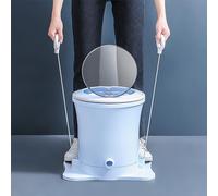 Portable Mini Manual Clothes Dryer, 6.2L Lightweight Spin Laundry Dryer, Suitable for RV, Camping, School, Apartment, Dorm, Fitness