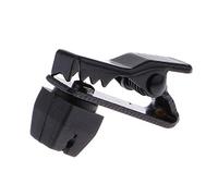 Portable Mini Metal Replacement Microphone Lapel Tie Clip Lavalier Mic Parts 5mm Black