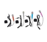 Portable Mini Microphones 4pcs Recording Set for Boys and Girls