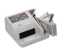 Portable Mini Money Counter, Currency Cash Banknote Bill Counting Machine Detector with Counterfeit Detection, Led Display, Financial Equipment, for All Foreign Currency