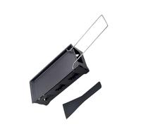 Portable Mini Non Stick Bakeware Set with Black Iron Stove Rack