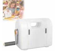 Portable Mini Paper Craft Die Cut Embosser, Handheld Die Cutter-Hand Crank, Compact and Lightweight, Enhances Fine Motor Skills and Easy To Use, Get Up To Speed Quickly, for Artistic