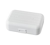 Portable mini Pill Box Sealed Pill Portion Storage (White【Large】)