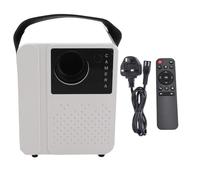 Portable Mini Projector 100 Inch 600P HD Handheld Projector with Built in Speaker Remote Control Electric Focus for Home Office Camping Movie Nights Durable ABS Material