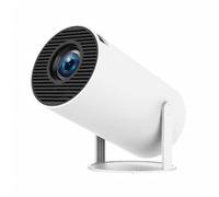 Portable Mini Projector - 1080P Full HD WiFi Projector with 180° Rotation, HDMI/USB/AV Multi-Device Connection, for Home Theater, Gaming, Office (British standard)