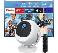 Portable Mini Projector 4K WiFi Bluetooth Wireless Projector Smart Projector Android Projector