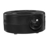 Portable Mini Projector with Speaker for Phone and Tablet Mirroring | 320x180p Native Output, 1920x1080 Support, Office Use, Camp Movie Viewing, Black Finish, ABS Body