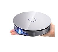 Portable Mini Projector with WiFi Bluetooth, Full HD 1080P, Dual Speakers, Supports 4K, Ideal for Movies, TV, Sports, Livestreaming