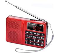 Portable Mini Radio FM AM Shortwave Digital Stereo Player - Compact Music Speaker for On-the-Go Listening