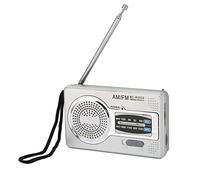 Portable Mini Radio FM AM, Transistor Radio Battery Operated Small Radios with Excellent Sound Quality and Receiving, for Household Outdoor Camping Hiking