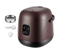 Portable Mini Rice Cooker - 1.2L Electric Rice Cooker with Steam & Rinse Basket for 2-4 People - Nonstick, 15 Minutes Fast Cooking, Re-Heating, Keep Warm - Compact Rice Cooker for Home or Travel