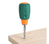 Portable Mini Screwdriver, Ergonomic Hand Tool Set, Precision Home Repair Gadget with Magnetic Tips, Compact DIY Accessory, Handy Tools, Maintenance Screwdriver for Hobbyists Model Makers