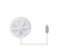 Portable Mini Turbine Clothes Washing Machine Compact Ultrasonic Washer