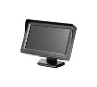 Portable Mini TV LCD Screen with Optional Camera, Reverse Image, and in Car DVD Support 12V Power Supply