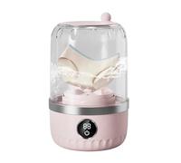 Portable Mini Washing Machine: 13x13x20cm Travel Washer, Compact Cleaner, 1L Washing Device with Quick Wash, Mini | Lightweight Design for Hotel Camping Socks
