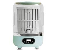 Portable Mini Washing Machine - 3 Wash Modes & Spin-dry | 3000mah Travel Washer For Clothes, Underwear, Socks | Ideal For Camping, Bathroom, & T-shirts Green