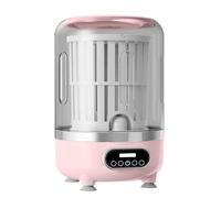Portable Mini Washing Machine - 3 Wash Modes & Spin-dry | 3000mah Travel Washer For Clothes, Underwear, Socks | Ideal For Camping, Bathroom, & T-shirts Pink