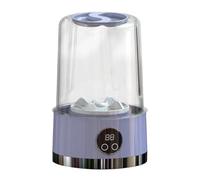 Portable Mini Washing Machine, 3000mAh Rechargeable Compact Washer Deep Cleans Underwear/Socks, Baby Clothes, Small Laundry for Flats, Dorm, Hotel, Travel & Camping, Purple