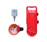 Portable Mini Washing Machine, Bucket Mounted Washing Machine, Compact Semi Automatic Washer Laundry with Digital Display and Leakage Protection Fit for Home Apartment Travel