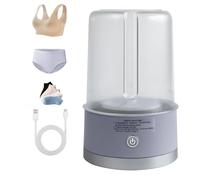 Portable Mini Washing Machine | Compact Deep Cleans Underwear, Baby Clothes, Small Laundry | Lightweight for Apartment, Dorm, Hotel, Travel & Camping | Quiet Energy-Efficient (Purple)
