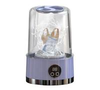 Portable Mini Washing Machine, Small Under-Wear Washmachine,Compact Deep Cleans Underwear,for Apartment, Dorm, Hotel, Travel & Camping (Purple)
