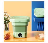 Portable Mini Washing Machine, Washing Machine Portable Mini 8L with 3 Modes Deep Cleaning, Mini Washing Machines for Personal,Dormitory,Apartment,Green