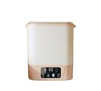 Portable Mini Washing Machine with Drain Pump - Fully Automatic 4-in-1 Functions, Compact Travel Washer with LCD Touch Control for Home, RV, Camping, Apartment, Dorm