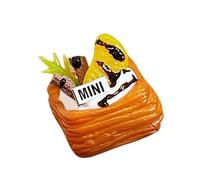 Portable Miniature Dollhouses Food 1/12 Scale Lovely Danish Pastries Perfect For Role Playing And Collector Daily Use Miniature Cake Toy