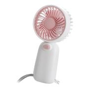 Portable Miniature Handheld Fan Battery Operated Quiet Motor For Travel Car Desk Outdoor Use Includes Straps Single Speed Pocket Fan