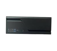 Portable Miniature ITX Computer Chassis Solid Steel Construction Profile Flexible Orientation Fit Under Monitors Or In Cabinets Small Form Factor PC Case