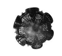 Portable Minnow Trap & Crawfish Cage - Multi-Hole Fishing Bait Trap For Shrimp, Crab & Pinfish, Foldable Net For Beach, Boat, Lake & Aquarium Use, Durable PP Mesh, 3/6/8 Hole Options