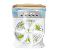 Portable Mister, Personal Misting Fan, 3-Speed Cooling Air Sprayer, 10.24x8.27 Inches 600ml Water Tank, Rechargeable Quiet Air Cooler for Summer, Meditation, Travel