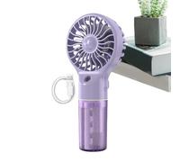 Portable Misting Fan - Handheld Fan | Portable Handheld Misting Fan, Rechargeable Personal Mister Fan With 4- Speed For Travel -Outdoors