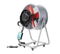 Portable Misting Fan with Stand, Outdoor Cooling Fan for Patio, Golf Cart, and Outside Use