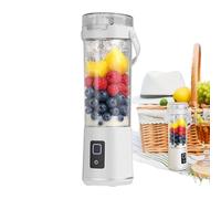 Portable Mixer, 600 ml Leak-proof Drinking Cup, Rechargeable Wireless Mixer with Drinking Attachment and Leak-proof Lid for On the Go