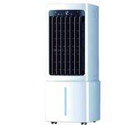 Portable mobile air conditioner, evaporative cooler, humidifier and fan, 90° oscillation, 3 speed settings, 3 modes, 12-liter water tank, 2 cooling packs for the bedroom