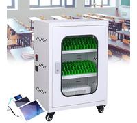 Portable Mobile Charging Cabinet - 30 Slots USB Charging Station for Cell Phones - Efficient & nized Charging Solution for Homes Offices and Events