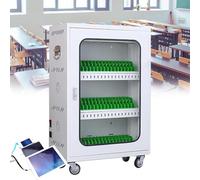 Portable Mobile Charging Cabinet - 50 Slot USB Charging Station for Phones - Efficient nized Cellphone Charging Solution for Homes Offices Events