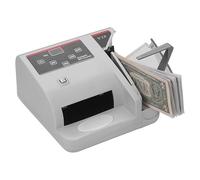 Portable Money Counter Machine with UV, MG, WM Detection, LED Display - Cash Bill Note Counting for All Currency - Financial Equipment for Home & Office Use