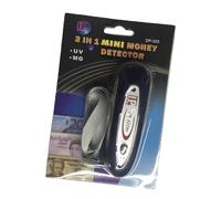 Portable Money Enlarger Pen Fluorescent Light Transducer with LED for Forgery Financial Security Professional Toner