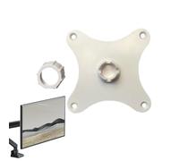 Portable Monitor Bracket 75mm Hole Spacing - TV Mounting Adapter Plate,Horizontal Vertical 17mm Ball Head Portable Hardware for Digital Screen Mobile Entertainment Hotel Projector Meeting Room